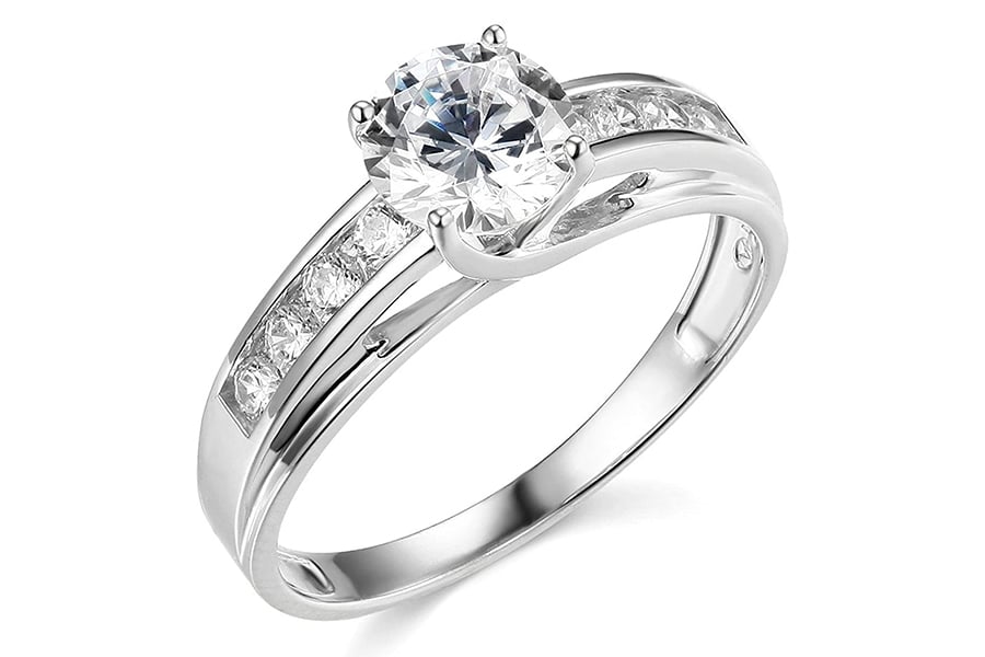 Fake white gold sale