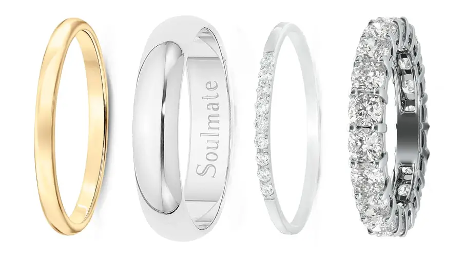 Types of Wedding Bands For Women