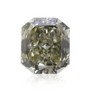 3.12Cts Chameleon Loose Diamond Natural Color Radiant Cut GIA Certificate