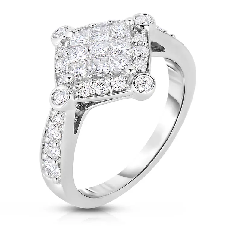 composite diamond ring