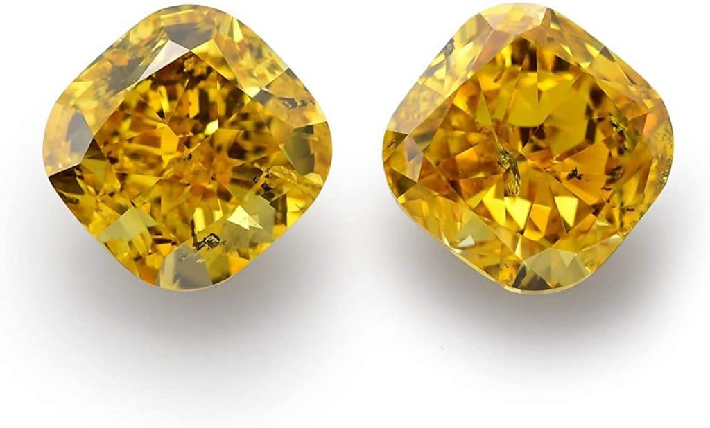 What Is A Saffron Diamond Ring? Saffron Diamonds Explained Color