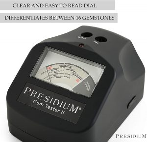 Presidium Gem Tester II (PGT II) for Identifying DiamondsMoissanites and Up To 16 Common Colored Gemstones