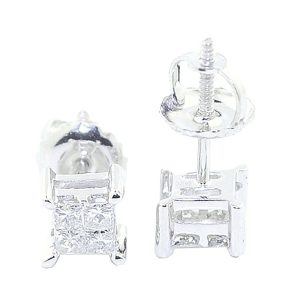 Princess Cut Earring Size Chart