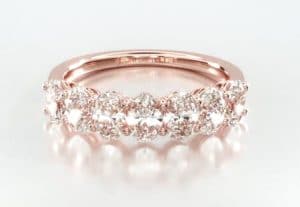 Seven Stone Oval Shape Diamond Ring