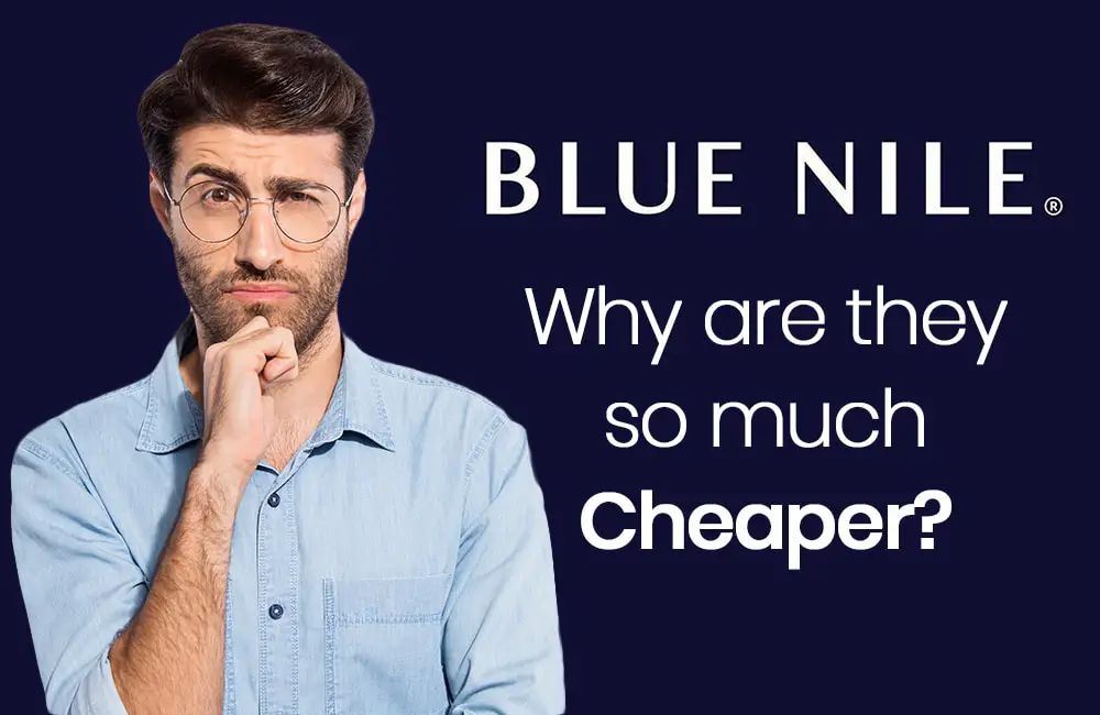 ¿Por qué es Blue Nile más barato?