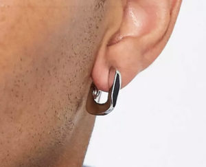 male hoop earrings