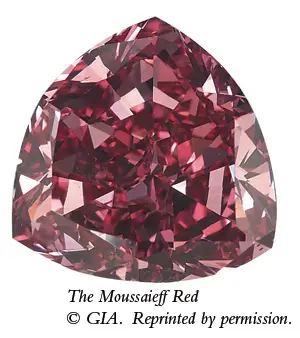 red diamond.